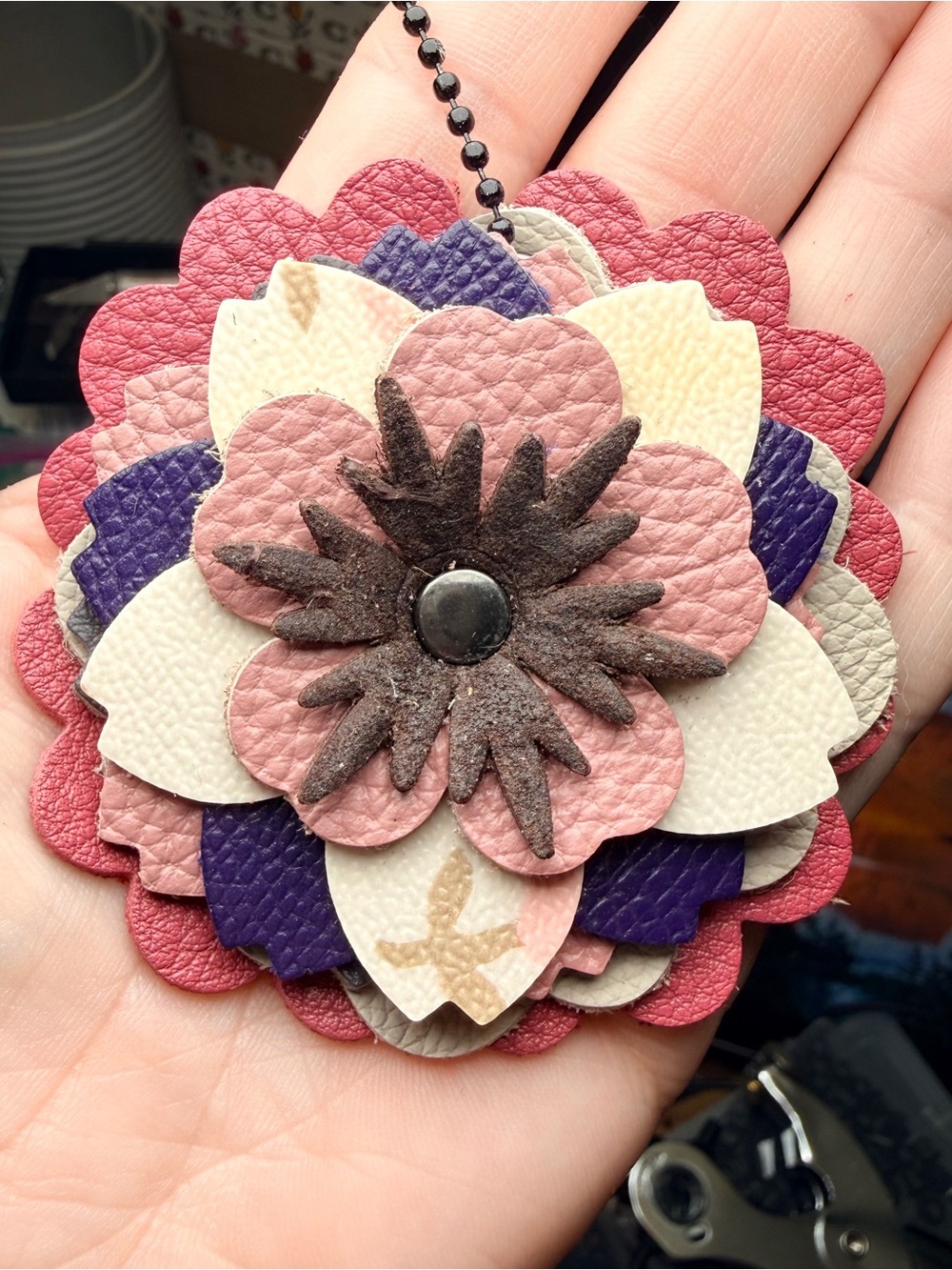 Handmade Floral Charm